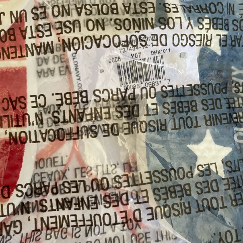 ❤️ NWT USA flag 4th of July beach Old Navy flip flops - Picture 8 of 8